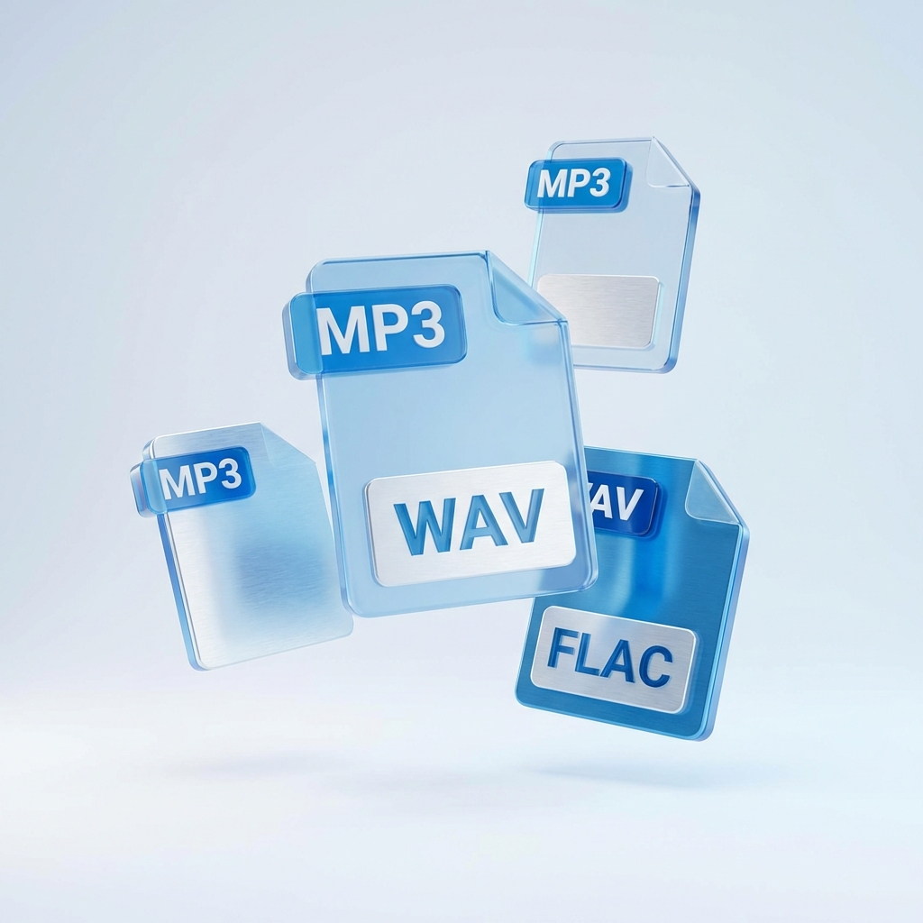 Best Audio Formats Explained: MP3 vs WAV vs M4A vs FLAC | AudioCutter.in